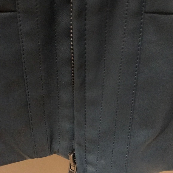 Faux Leather bomber jacket - Picture 5 of 5